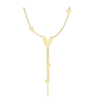 Ketting Hearts All Over - Gold