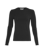 MSCH COPENHAGEN Betrina Longsleeve Top - Black