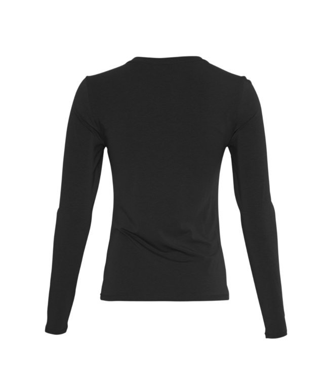 Moss Copenhagen Betrina Longsleeve Top - Black