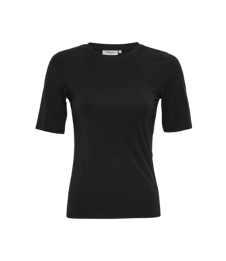 MSCH COPENHAGEN Betrina Shortsleeve Tee - Black