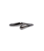 Black Colour Izette Bracelet - Silver