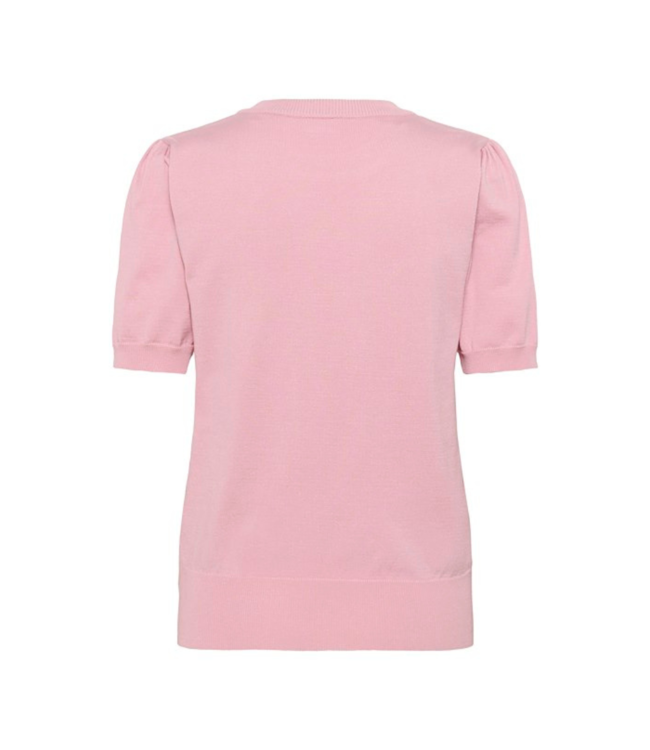 Saint Tropez Mila Short Sleeve Pullover - Pink Nectar
