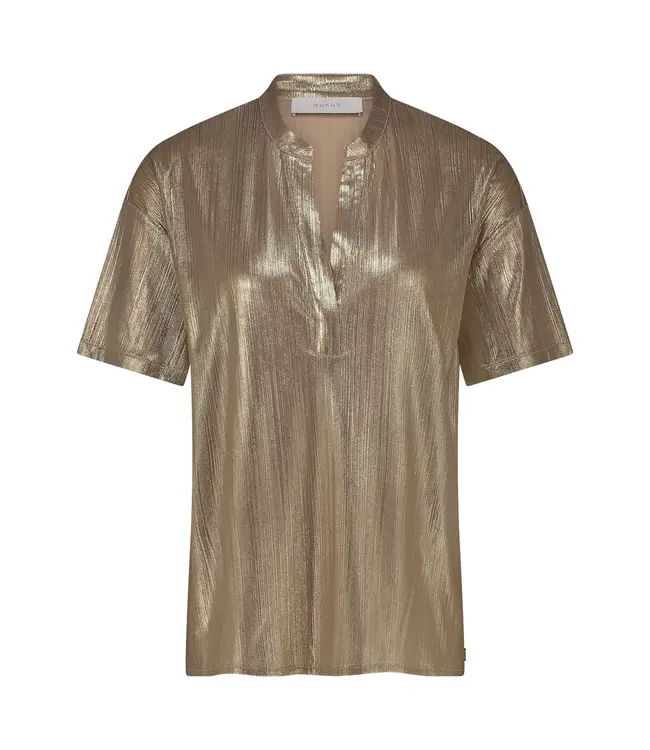 Nukus Delphinia Top Shiny - Gold
