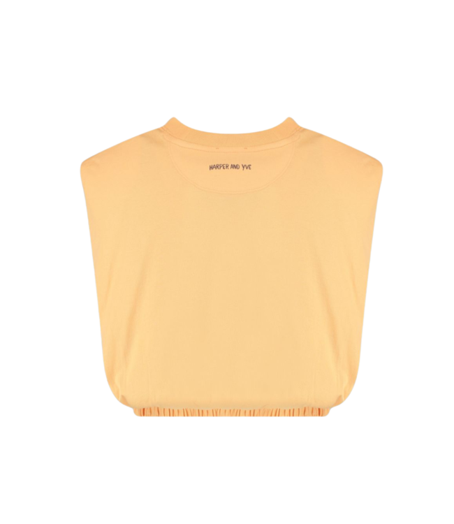 Harper & Yve Muscle Top Short Sleeve - Peach
