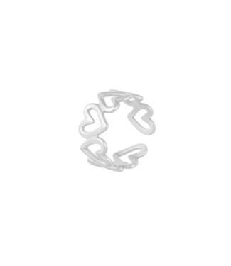 Ring Twisted Love - Silver