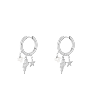 Oorbellen Sea Life - Silver