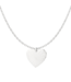 Ketting Big Heart - Silver
