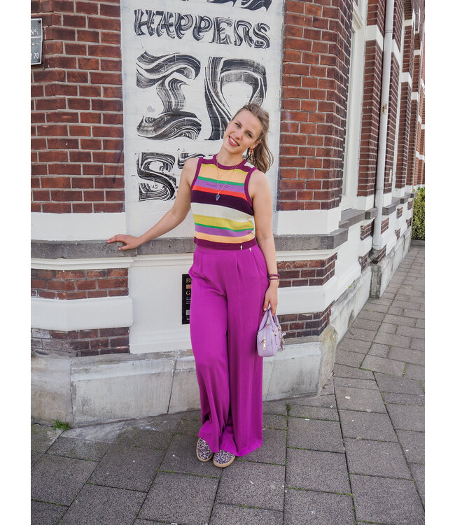 Harper & Yve Rosie Pants - Vivid Viola