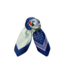 Black Colour Romina Mini Scarves - Blue Multi