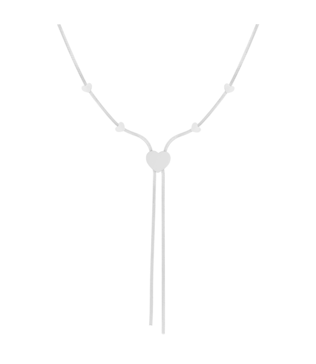 Color Club Ketting Heartstrings - Silver