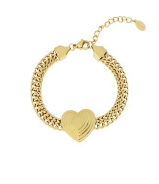 Armband Bold Heart - Gold