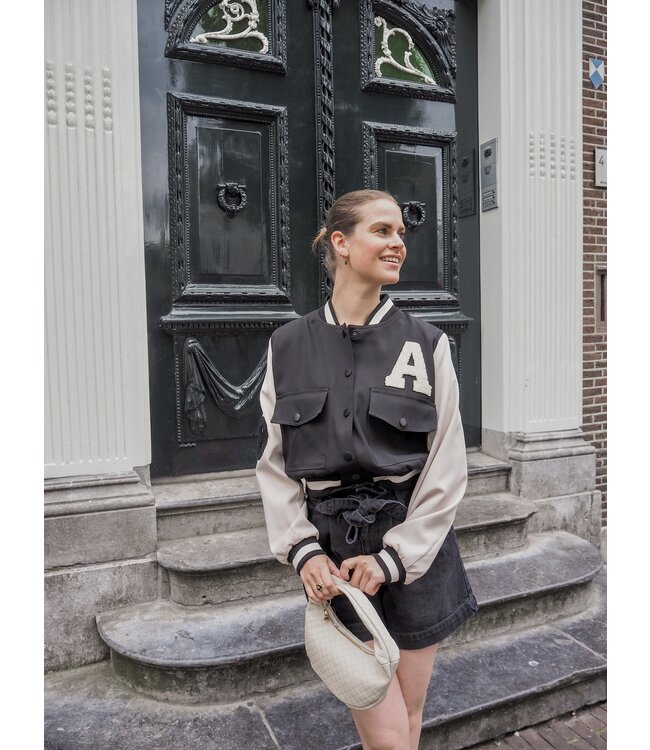 Sisters Point Garwin Jacket - Black/Beige