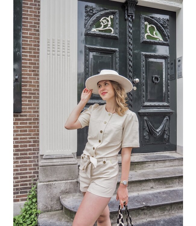 Harper & Yve Yael Jumpsuit - Ecru