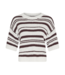 Moss Copenhagen Hannalie 2/4 Pullover - Egret/Fudge