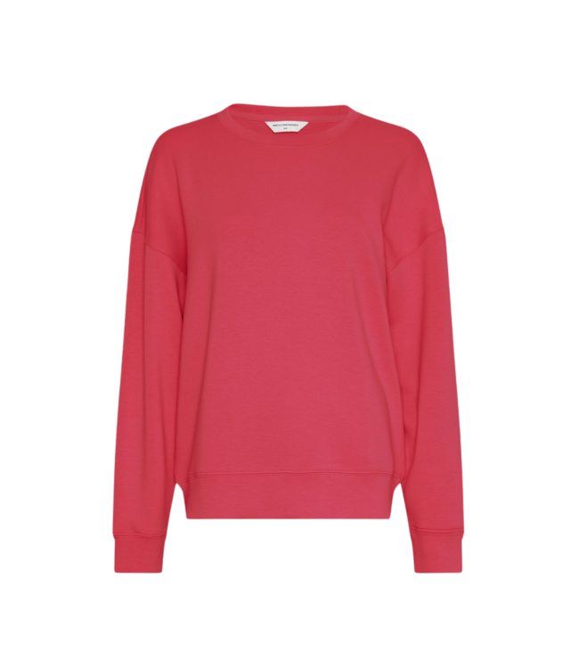 Moss Copenhagen Ima Q Sweatshirt - Rose Red