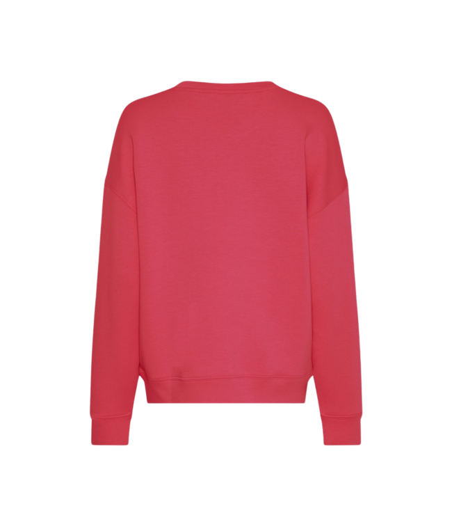 Moss Copenhagen Ima Q Sweatshirt - Rose Red