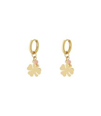Oorbellen Lucky Girl - Pink