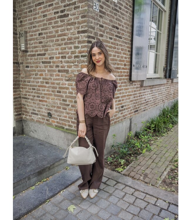 JCSophie Holiday Trousers - Chocolate