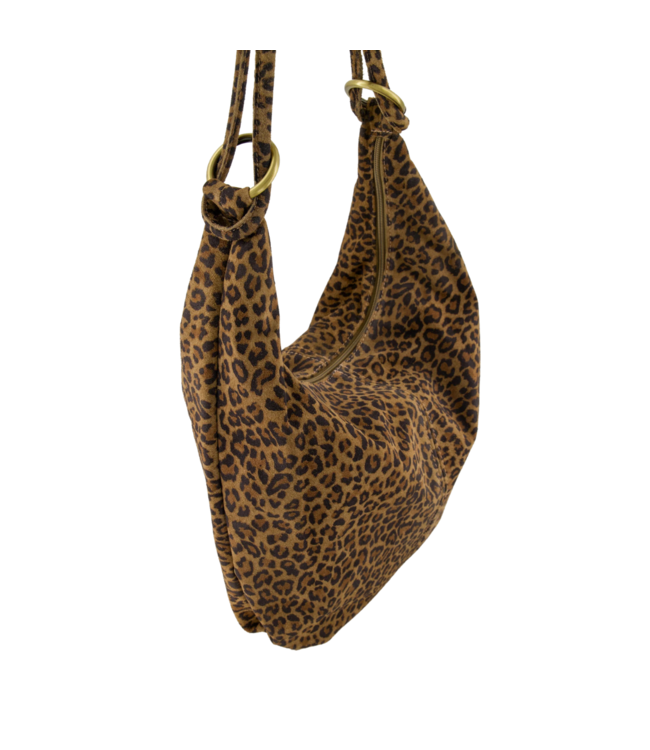 Color Club Suez Suede Bag - Leopard