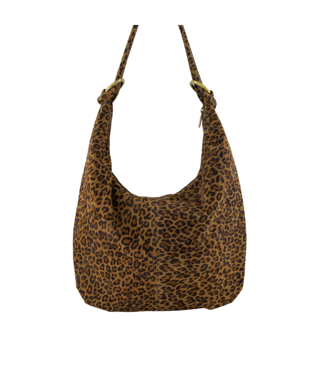 Color Club Suez Suede Bag - Leopard