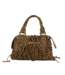 Rina Suede Bag - Leopard