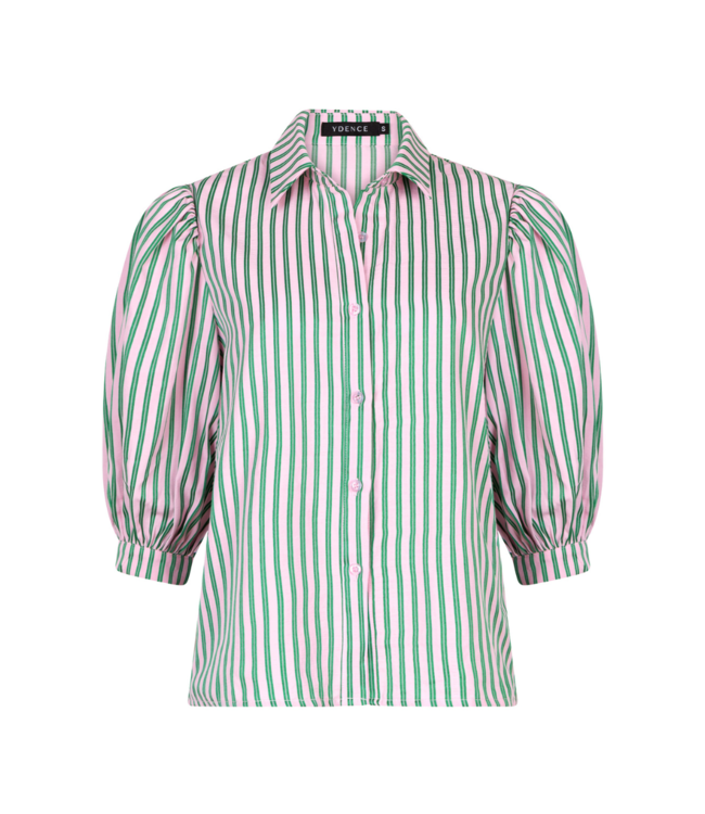 Ydence Blouse Annie - Pink/Green