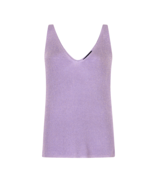 Ydence Knitted Top Lux - Lilac