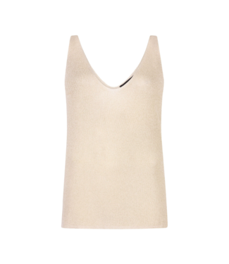 Ydence Knitted Top Lux - Ecru