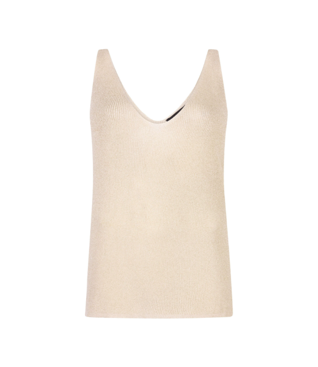 Ydence Knitted Top Lux - Ecru