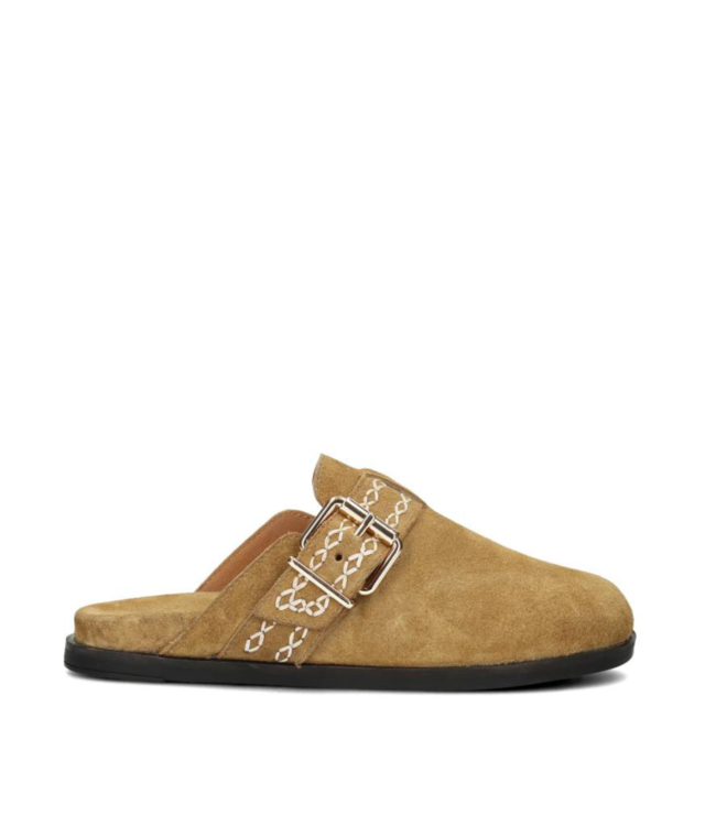 Haboob Amélie Clogs - Rosalia Cappucino