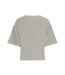 Moss Copenhagen Nilda Ima Q Short Sleeve Sweatshirt - Oatmeal/Black
