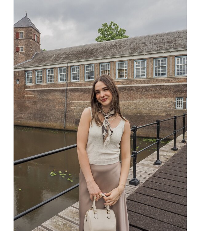 Catwalk Junkie Knit Top - Egret