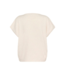 Saint Tropez Mila R-Neck Short Sleeve Pullover - Fog Melange