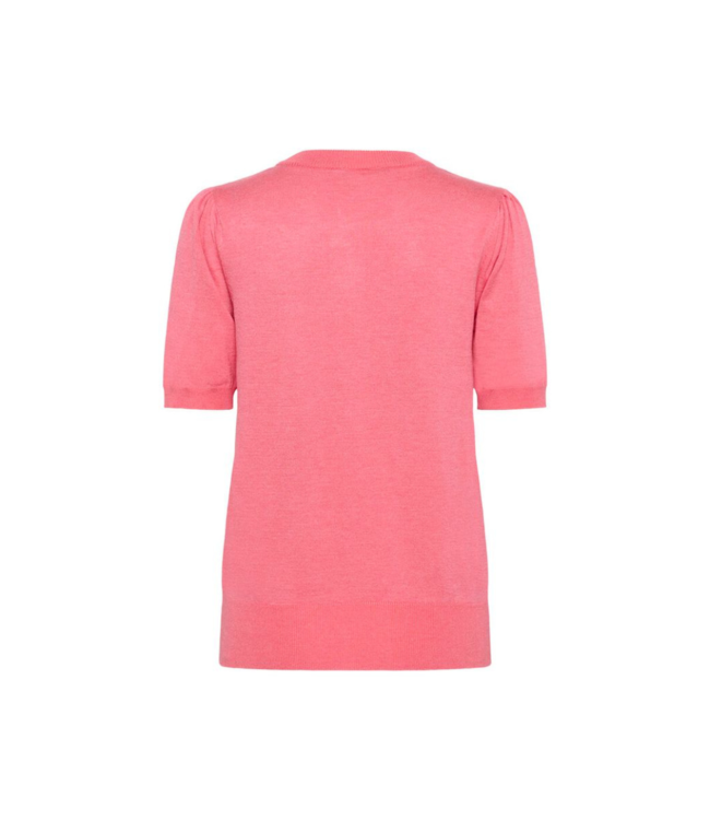 Saint Tropez Mila Short Sleeve Pullover - Fruit Dove Melange