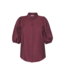 Sisters Point Ella Blouse - Dark Bordeaux