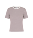 MbyM Julie T-shirt - Rose Brown Sugar Stripe