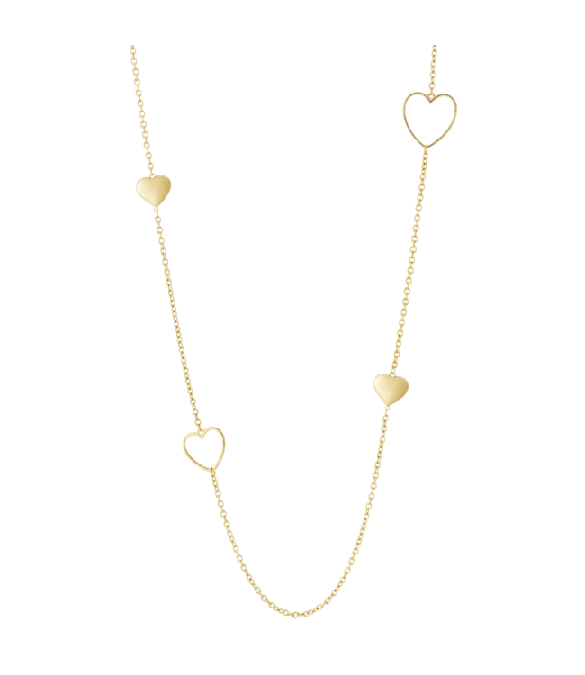 Color Club Ketting Long Amour - Gold