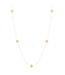 Ketting Long Heart Charms - Gold