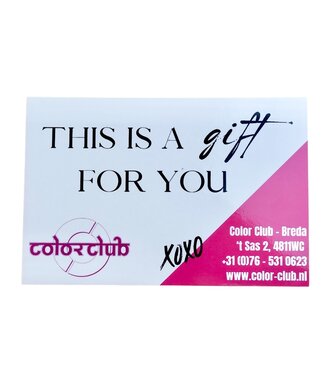 Cadeaubon €20,-