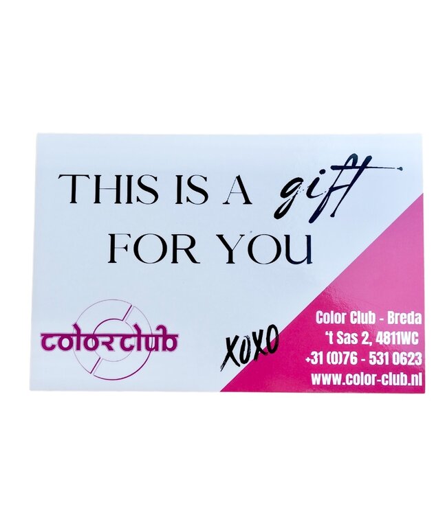Color Club Cadeaubon €20,-