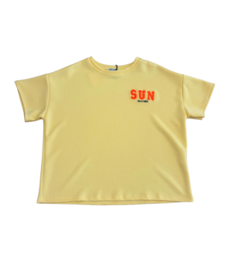 Marijn Oversized Shirt - Geel/Oranje