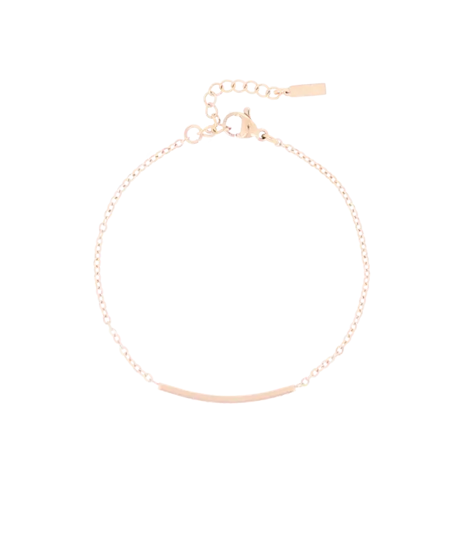 Oozoo Timepieces Armband Crystals - Rose Gold