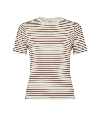 MbyM Julie T-Shirt - Java Sugar Stripe