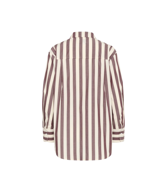 Saint Tropez Lieke Shirt - Decadent Chocolate Ice Stripe