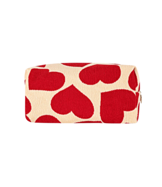 Corduroy  Pillow Bag - Red Love