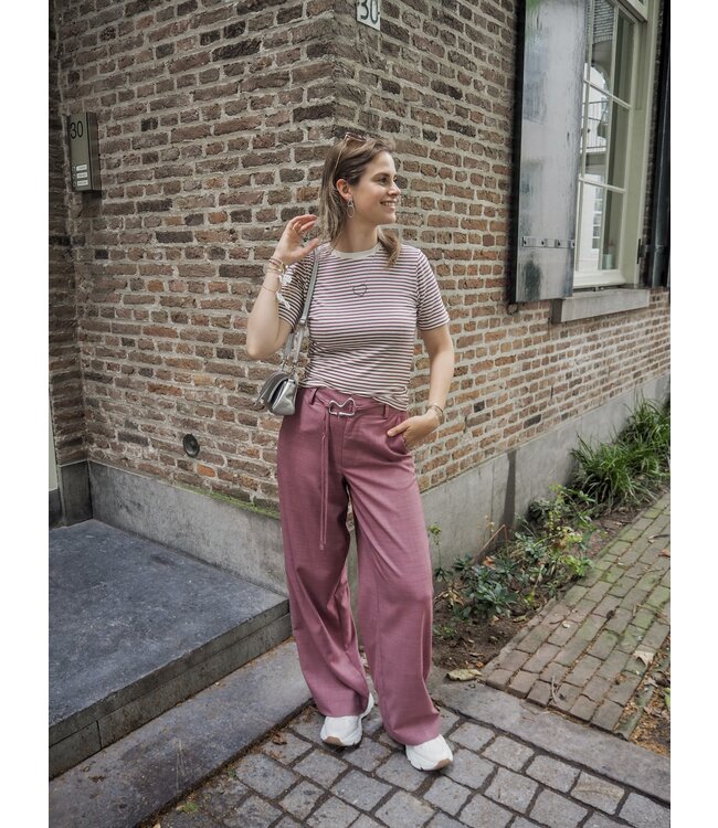 MbyM Lyrica Pant - Rose Brown Melange