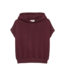 Catwalk Junkie Sleeveless Sweater with Hoodie - Winetasting
