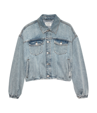 Catwalk Junkie Tuck in Denim Jacket - Air