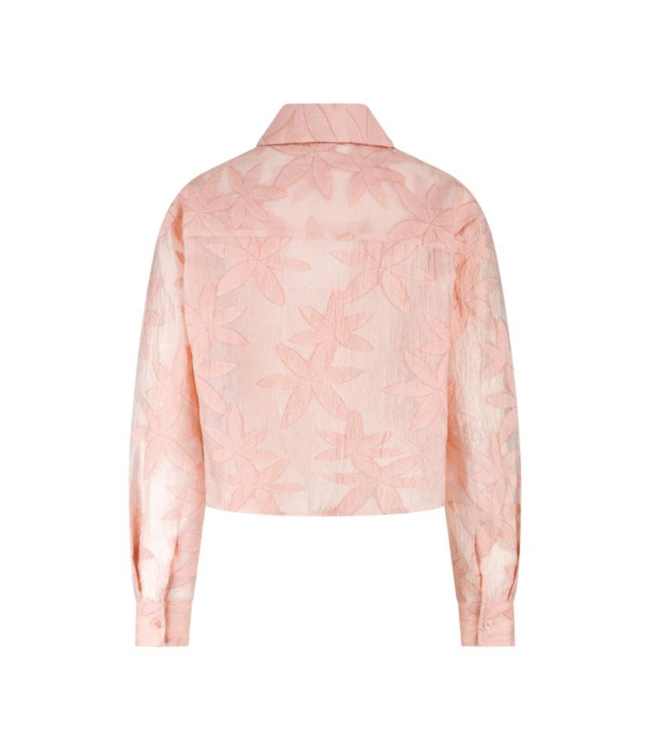 Nukus Sorrento Blouse Flower - Dusty Pink