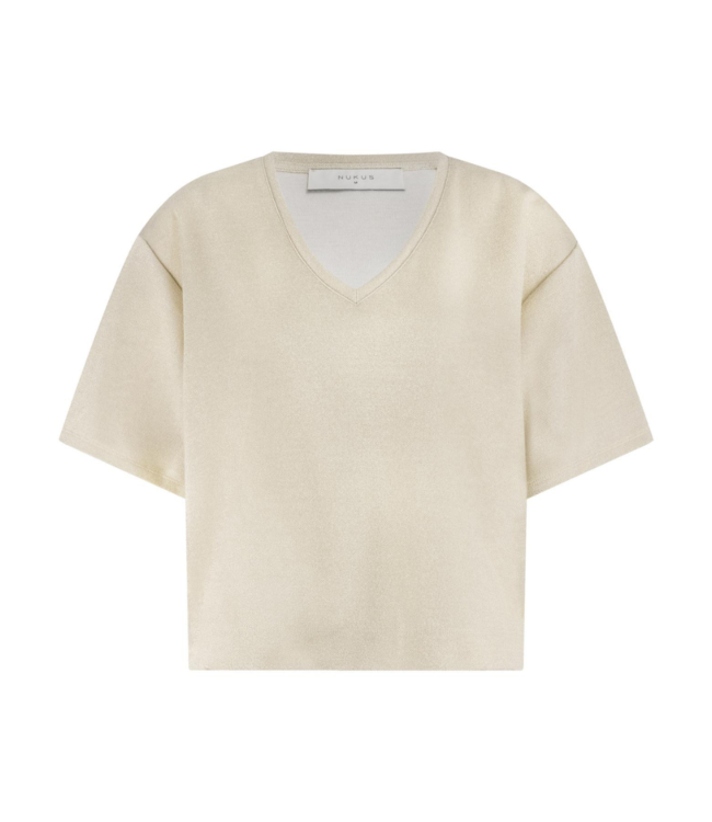 Nukus Flo Top Lurex - Sand